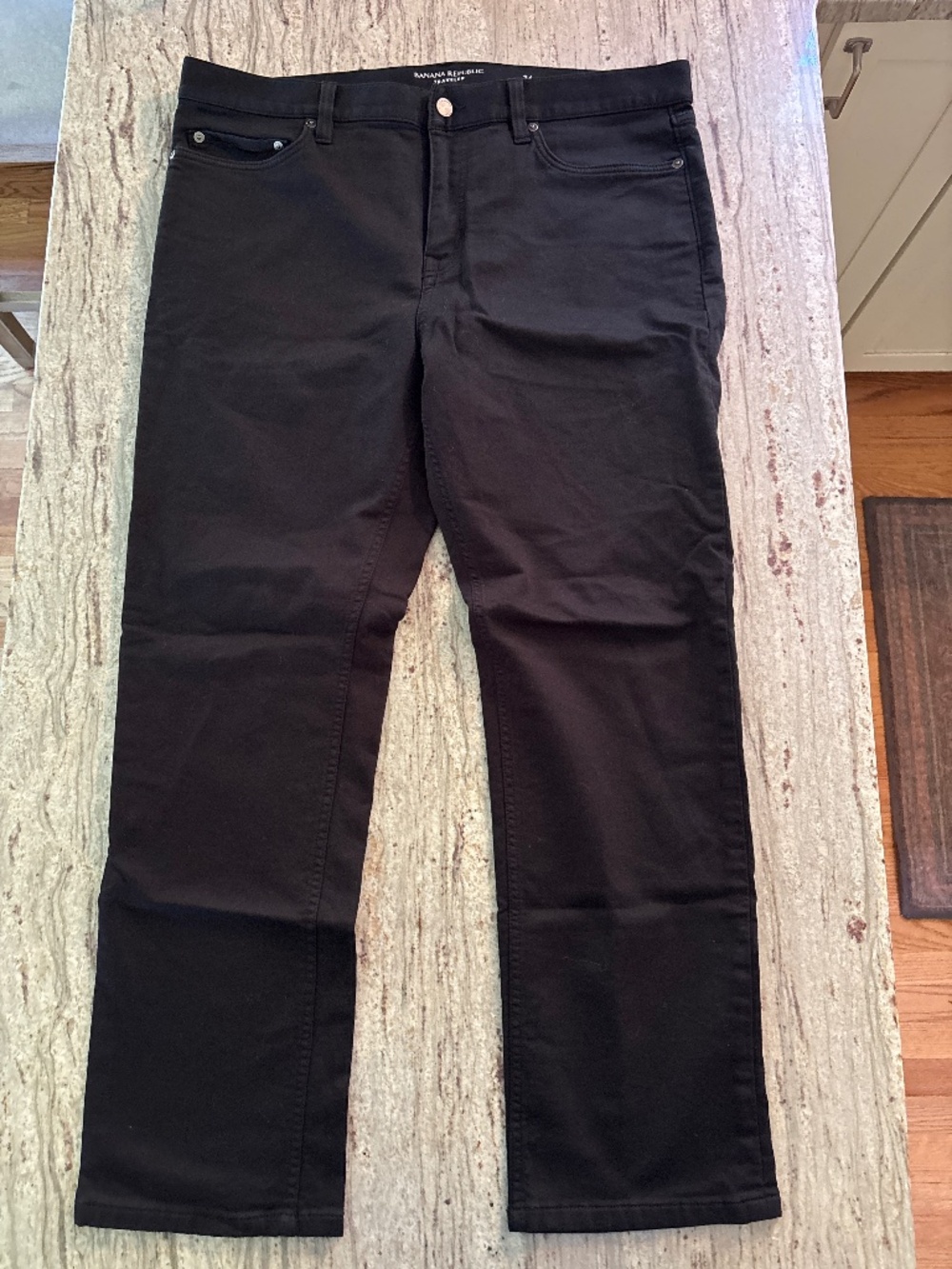 Banana Republic Traveler Black Pants